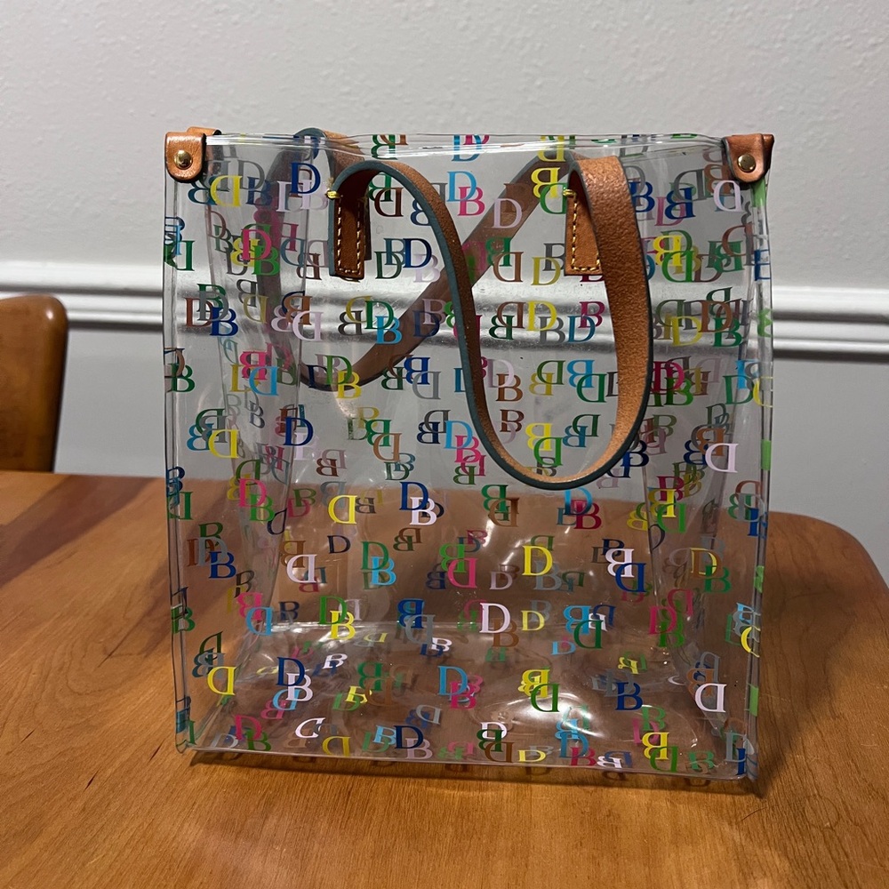 Dooney & Bourke Multicolor Logo Transparent Lunchbox